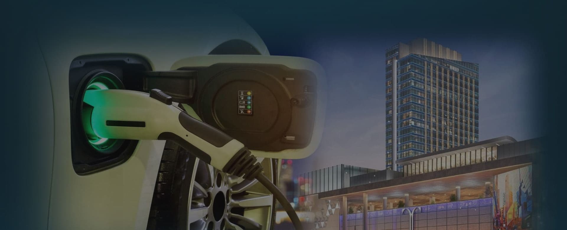 Одна из первых отечественных систем зарядных станций в Республике Узбекистан